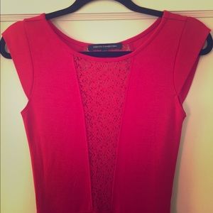 French Connection Red Skater dress, size 2-4 US